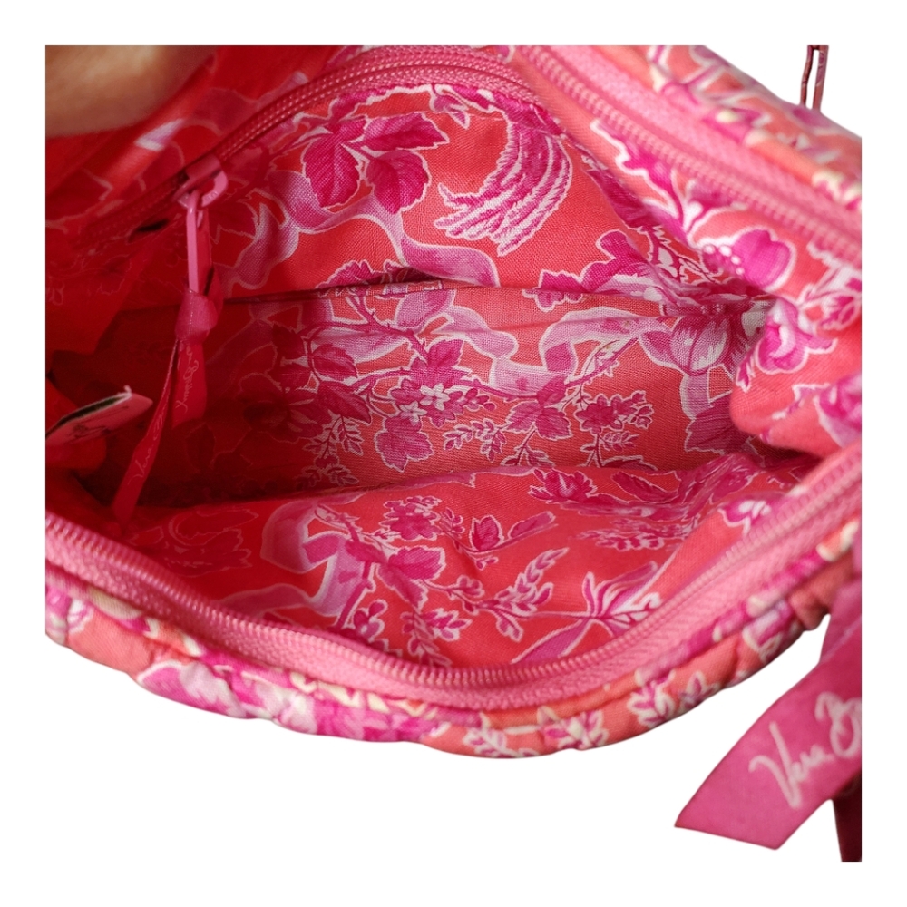 Vera Bradley Hope toile 2pc set coral paisley shoulder cottogecore bag - Picture 8 of 10